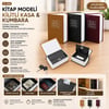 İ12-266 ( Küçük=114x80x45mm ) ( Kitap Modeli ) Kilitli Kasa & Kumbara Renkli