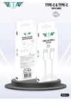 Eta Tech Type-c To Type-c Pd 45w 1metre Beyaz Şarj Kablosu