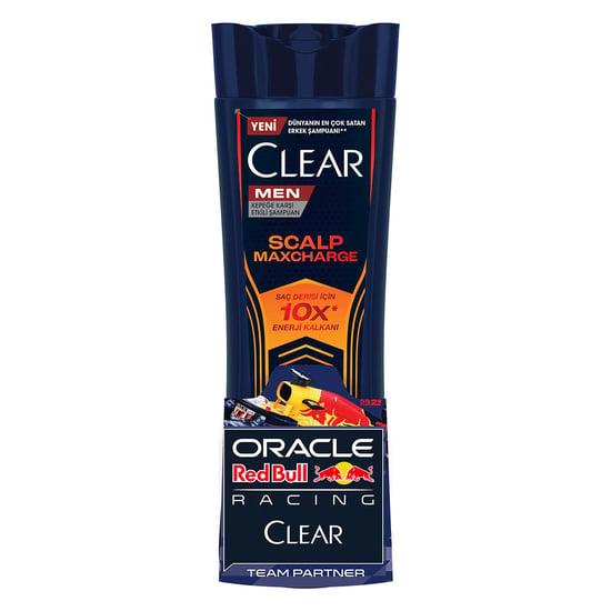 Clear Men Kepeğe Karşı Etkili Şampuan Scalp Maxcharge Oracle Red Bull Racing 330 Ml 8683130120057