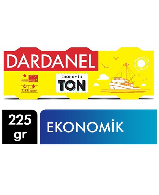Dardanel Ton Balığı 3 X 75 Gr Ekonomik