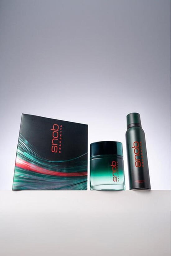 Snob Afterdark Erkek Parfüm Edt 100 Ml + Deodorant 150 Ml Set