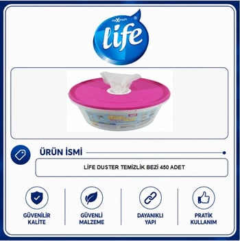 Life Duster Çok Amaçlı Temizlik Bezi 450 Adet