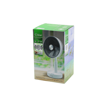 Kiwi Kfan-7618 (usb Şarjlı) (5" & 13.4cm) Masa Üstü Vantilatör (3 Kademe Hız) (5 Pls.kanat) (ayarlı Yükseklik:20-28cm) Fan