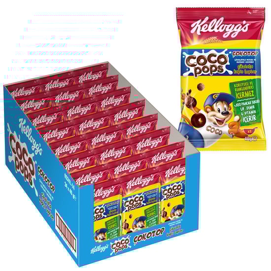 Kellogg's Coco Pops Çokotop 40 Gr X24 Adet
