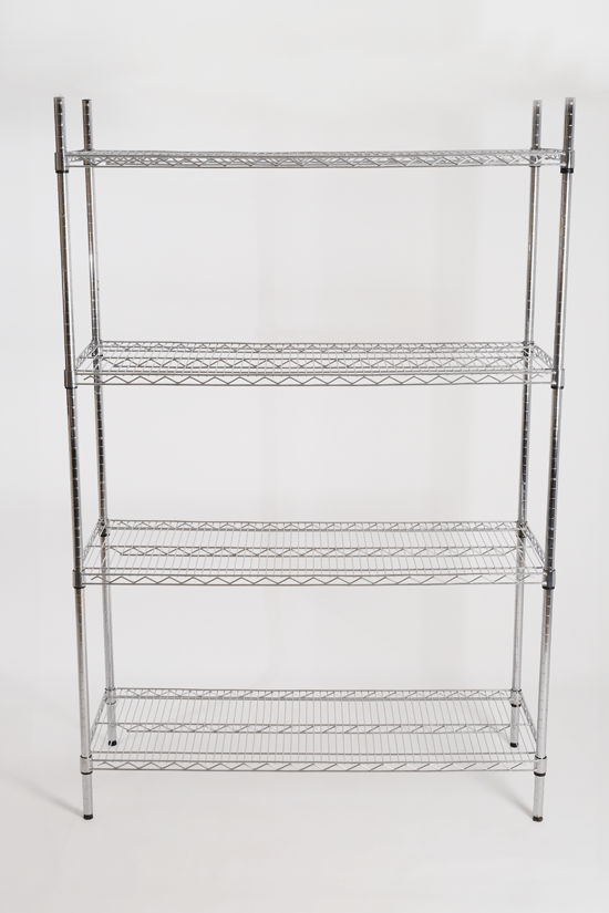 Tel 4 Katlı Krom Kaplama Ünite