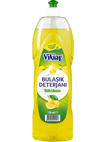 Viking Tatlı Limon Sıvı Bulaşık Deterjanı 750 Ml