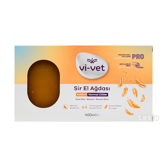 Vi‑vet Pro Blok Sıcak Ağda Naturel 400 ml
