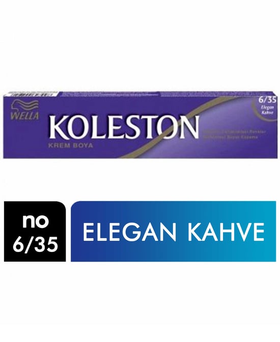 Koleston Saç Boyası Tüp no 6/35 Elegan Kahve