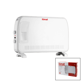 İtimat Ch-2020b ( Büyük Boy ) Konvektör Elektrikli Isıtıcı ( Soba ) ( Turbo Isıtma )( 3-kademe Isı ) ( Ayarlanabilir Termostat=750-1250-2000w )