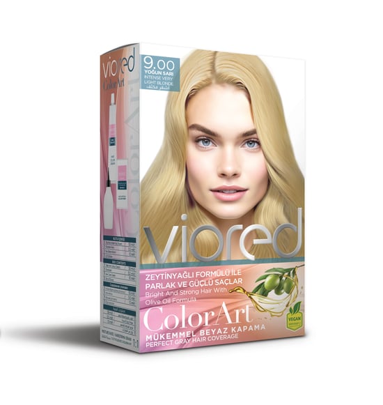 Viored Colorart Set Boya 9.00 Yoğun Sarı