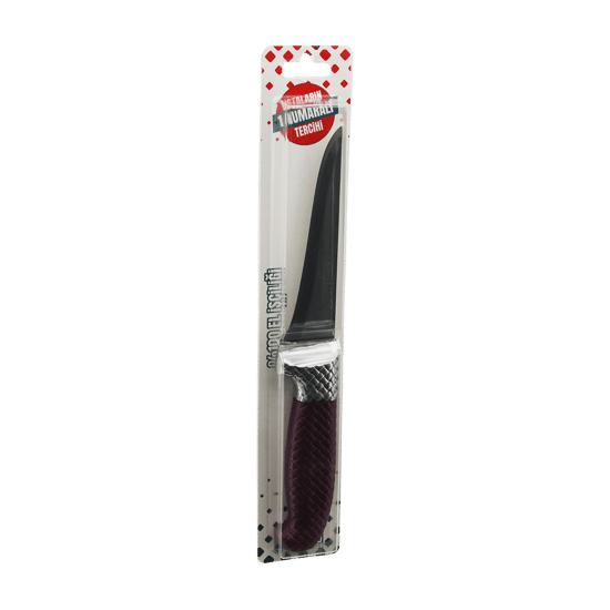 Erinox Bp-036k ( No-2 ) ( Bilezikli ) ( Sıyırma ) ( Kasap ) Et Bıçak & Kurban ( Renkli Plastik Kaymaz Saplı ) ( %100 El İşçilik )