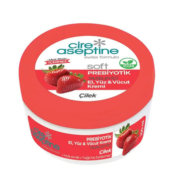 Cire Aseptine Soft Çilek El Yüz Vücut Krm 100 Ml