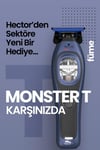 Hector Monster T Başlık Profesyonel Çizim Makinesi Füme