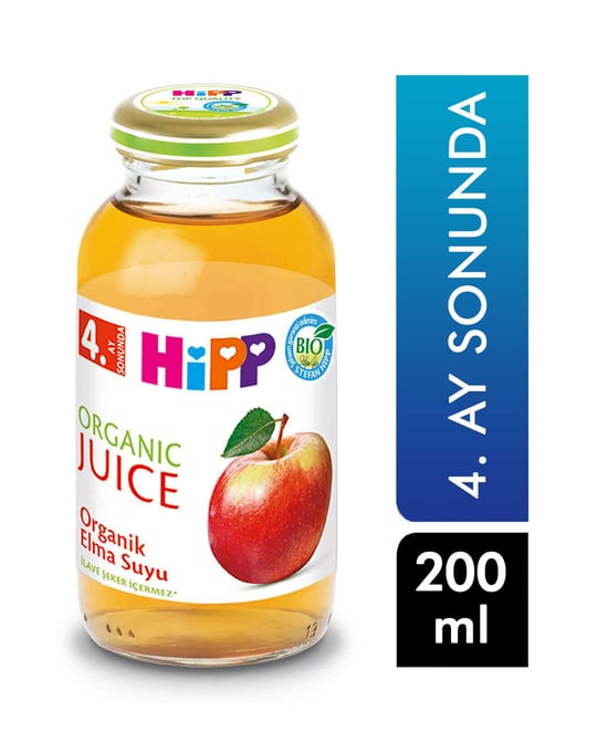 Hipp Organik Elma Suyu 200 Ml 4. Ay Sonunda