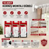 Medalyan Dl-57 ( 10pcs ) Korniş Montaj Dübeli ( Plastik Çivili )