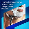 Gillette Proglide Tıraş Makinesi ve Yedek Bıçağı 4'lü + Tıraş Bıçağı Standı