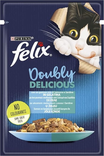 Felix Cıfte Lezzet Somon & Alabalık Yas Mama 85 Gr