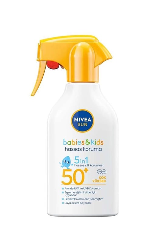 Nivea Sun Bebek ve Çocuk 250 Ml 50 Faktör Güneş Spreyi