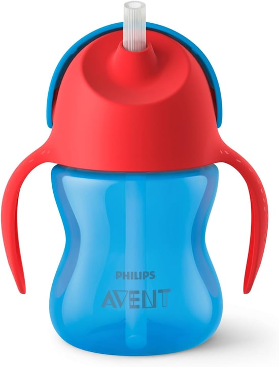 Philips Avent Scf796/01 Desenli Pipetli Bardak 200 Ml Mavi