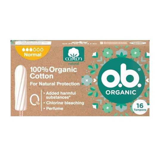 O.b Organik Normal Tampon 16'lı
