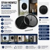 Krt-1145 Siyah Menfez Plastik