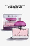 Free Love Eurodream Edp Meyveli Çiçeksi Kadın Parfüm 100 Ml