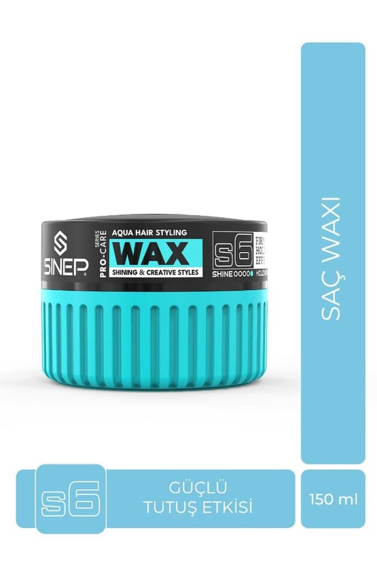 Sinep Pro-care Serisi Wax 150 Ml S6 Parlak & Kreatif Boldy Fresh Kokulu