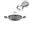 Papilla Fred ( Egg Pan ) ( 22 Cm ) ( Sahan ) ( Granit Tava ) ( Gri Kırçıllı ) ( Çift Saplı ) ( Brkt-712289 )