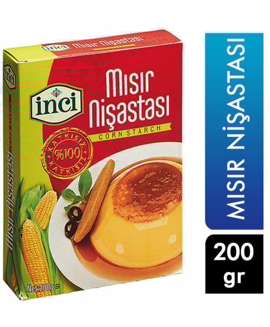 İnci Mısır Nişaştası 200 Gr X 10'lu Paket