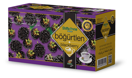 Shiffa Home Böğürtlen Aromalı Karışık Meyve Çayı 20 Adet