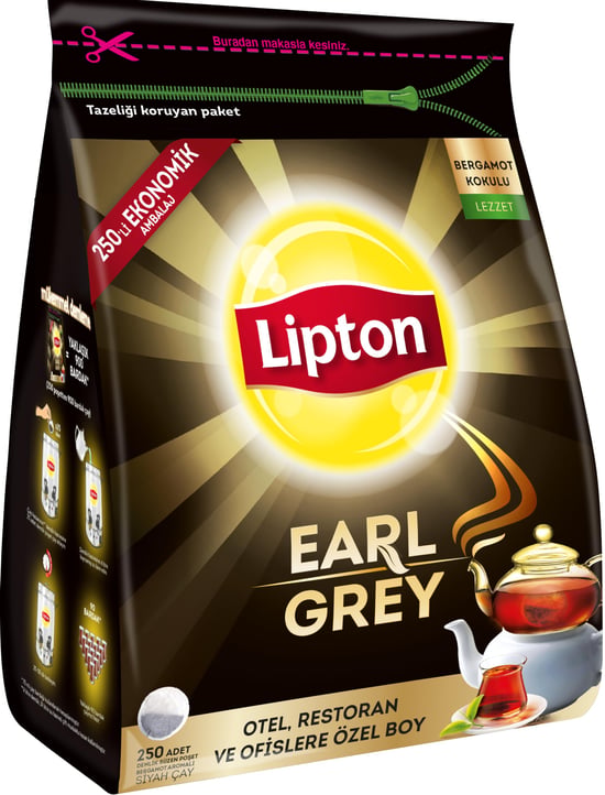 Lipton Edt Early Grey 250 Li Demlik