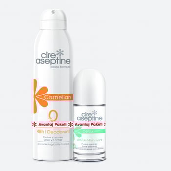 Cıre Aseptıne Set Carnelıan + Detox Roll-on