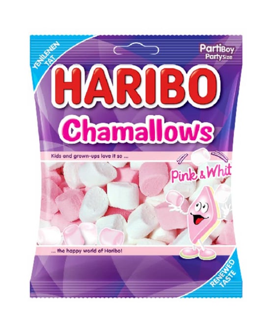 Haribo Yumuşak Şekerleme 150 Gr Chamallows Pembe&beyaz
