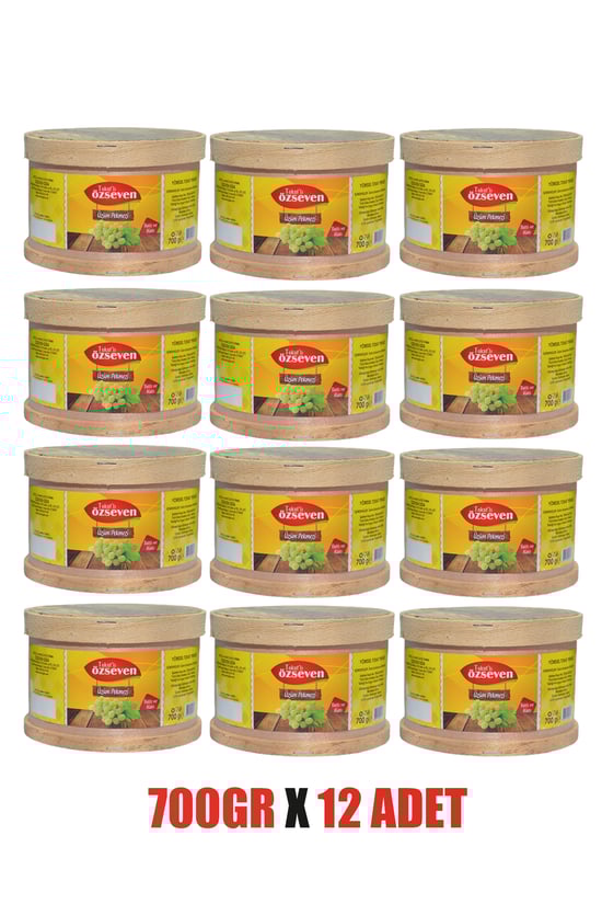 Özseven Katı Üzüm Pekmezi 700 gr x 12 Adet (1 Koli)