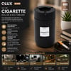İnura Global Siyah Plastik Kapak Küllük No-08 Cigarette ve Kül Tablası Siyah C-00570