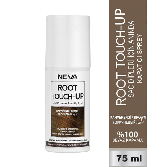 Neva Root Touch-up Saç Dipleri Anında Kapatıcı Kahve Sprey 75 Ml