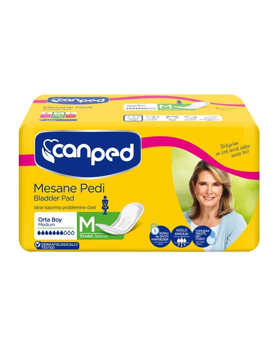 Canped Mesane Pedi Orta Boy 10'lu Paket