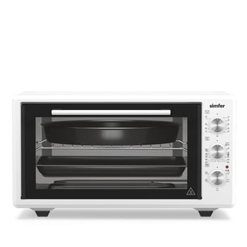 4546 Beyaz 45 Lt Turbo Fan Mini/midi Fırın - 6 Fonksiyon, Yoğurt Yapma & Buz Çözme Özellikli