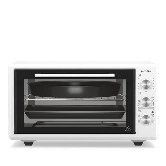 4546 Beyaz 45 Lt Turbo Fan Mini/midi Fırın - 6 Fonksiyon, Yoğurt Yapma & Buz Çözme Özellikli