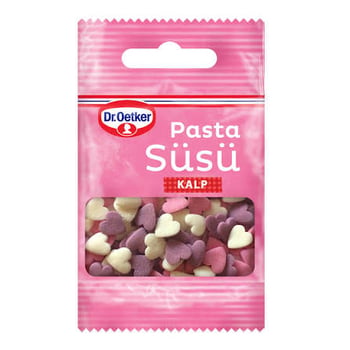 Dr. Oetker Dekor Pasta Susu Kalplı 10gr