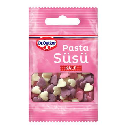 Dr. Oetker Dekor Pasta Susu Kalplı 10gr