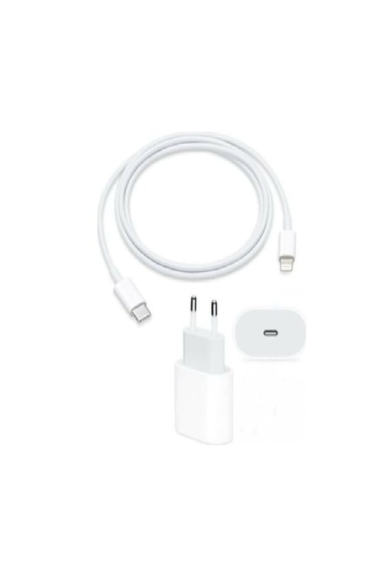 Adeyo Store İphone 11 / 12 / 13 / 14 Pro - Pro Max Şarj Cihazı ( 20w Adaptör ve Type-c To Lightinig Kablo )