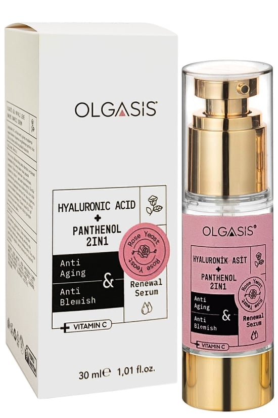 Olgasis Rose Yeast Repair Serum 30ml | Gül Mayalı Leke Açıcı & Aydınlatıcı &ton Eşitleyici Yoğun Cilt Serumu
