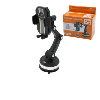 İnura Global 9a X-0567 (oto & Araç ) (telefon & Bardak Tutucu) (3 Eklemli 360° Kol ) ( Yapışkanlı & 360° Vantuz ) (genişlik Ayarı=60-105mm)