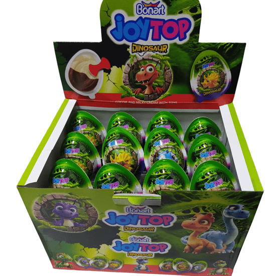 Bonart Dinazor Oyuncaklı Çikolatalı Yumurta 20 Gr (büyük Boy)