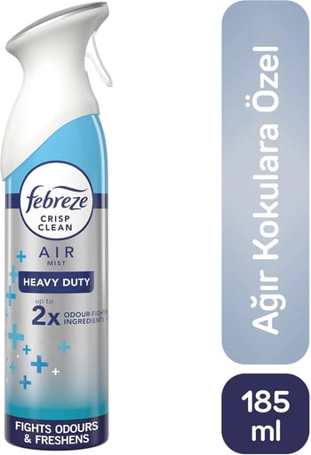 Febreze Ağır Kokular 185 ml Hava Ferahlatıcı Oda Spreyi