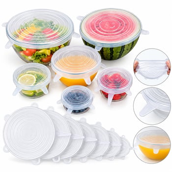 Enfa Enf-339 ( 6pcs ) ( Şeffaf Silikon ) ( Vakum Kapak ) ( Kap Bonesi )