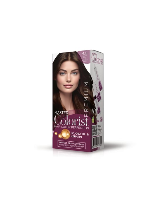 Master Colorist Premium Yarı Kit Set Boya 4.0 Kahve