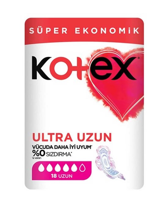 Kotex Hijyenik Ped Ultra 18'li Uzun