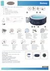 Lay-z-spa 6001c Miami Airjet Enerji Tasarruflu Şişme Spa Havuzu, 2-4 Kişilik